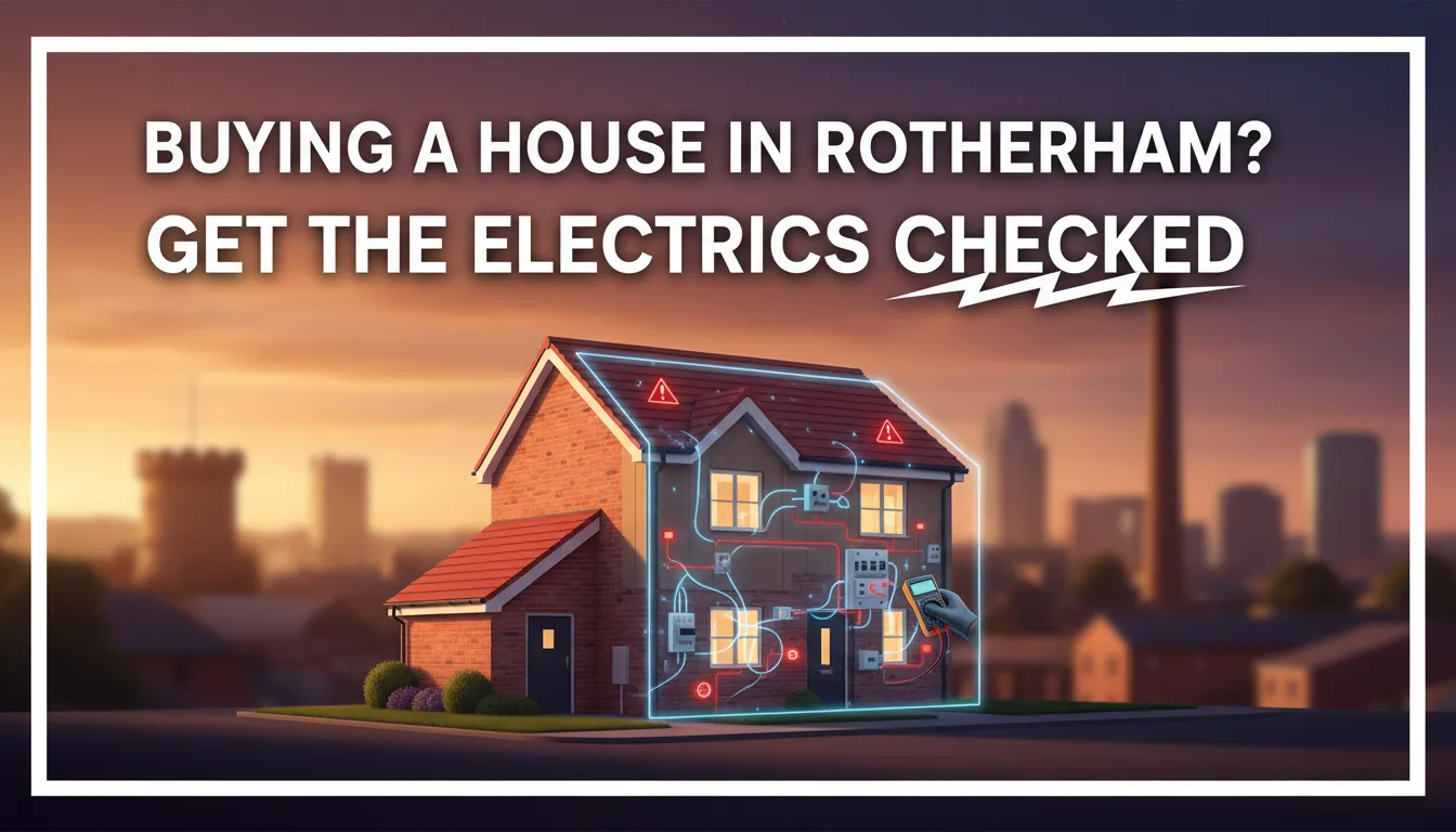 Buying a house in Rotherham? Get the electrics checked